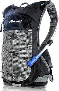 Vibrelli Hydration Pack & 2L Hydration Water Bladder